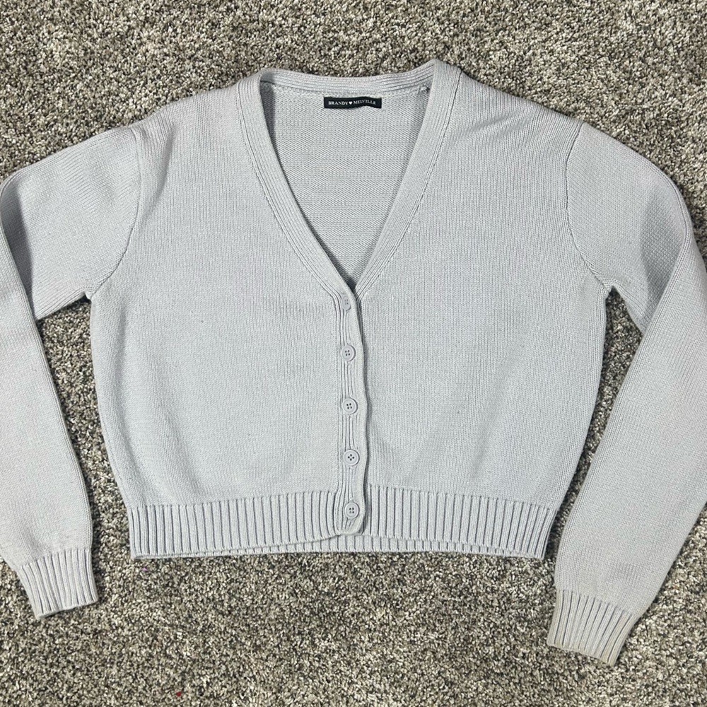 Brandy button up sweater 🐷